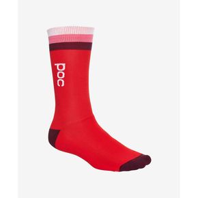 POC ESSENTIAL MID LENGTH SOCK RED